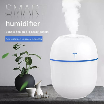 Air Humidifier Mini Ultrasonic USB Essential Oil Diffuser Car Purifier