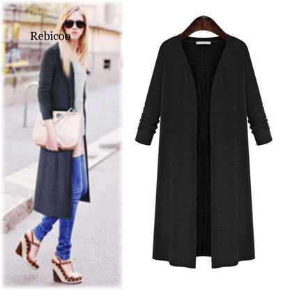 Winter Fashion Women Cardigan Coat Long Sleeve Knited Cardigan Sweater Female pull Femme