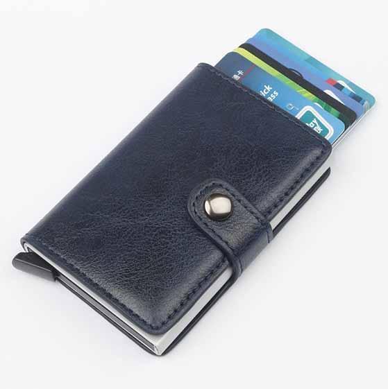 Anti-magnetic card holder wallet