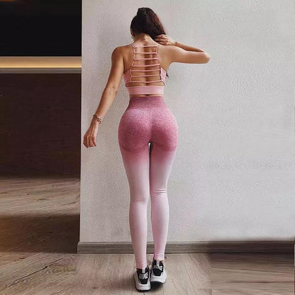 LEGGINGS SIN COSTURAS DE CINTURA ALTA ATHLEISURE PARA MUJER