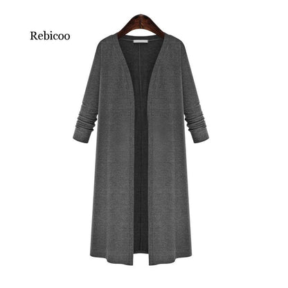 Winter Fashion Women Cardigan Coat Long Sleeve Knited Cardigan Sweater Female pull Femme