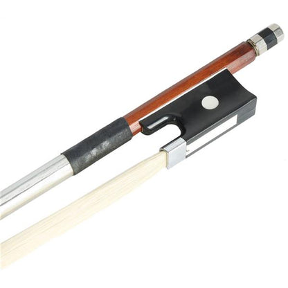 4/4 High Quality Arbor Violin Bow with Black Handle Brown