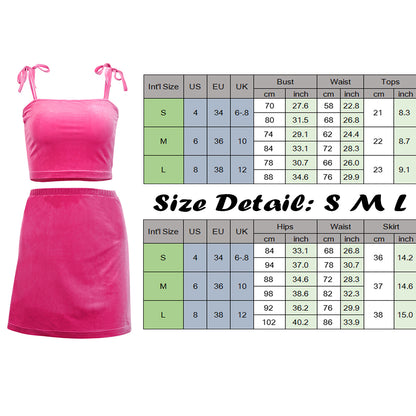 Two-piece Set Women Sexy Bodycon Dress