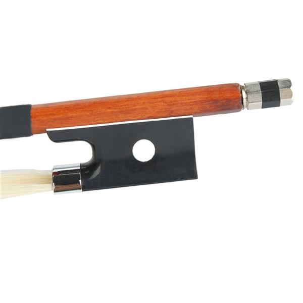 4/4 High Quality Arbor Violin Bow with Black Handle Brown