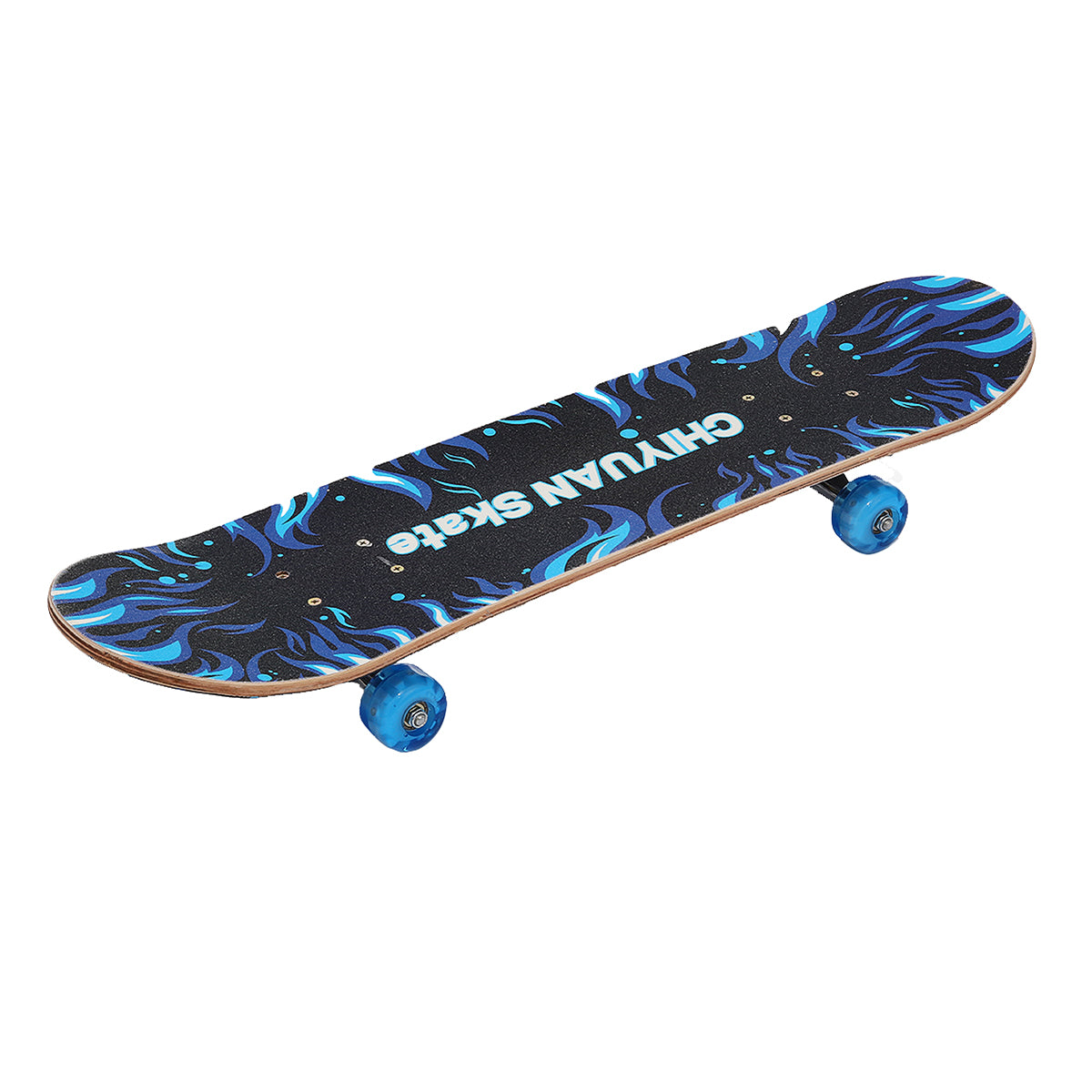 20x80cm Children Adult Skateboard Star Cloud Mini Wooden Beginner Skateboard Double Rocker for Girl Boy