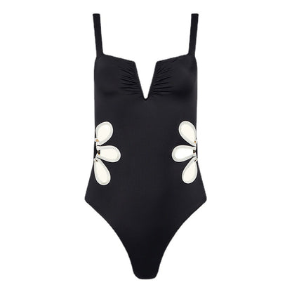 Women's Cut-out One-piece Swimsuit