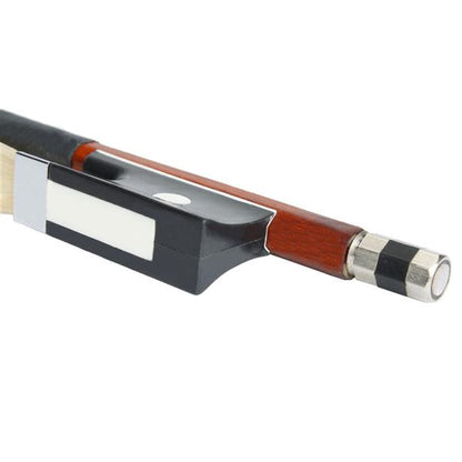 4/4 High Quality Arbor Violin Bow with Black Handle Brown