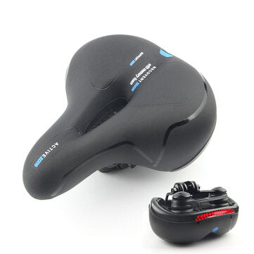 Widen Comfortable Bicycle Seat Soft Bike Saddle With Shock Absorber