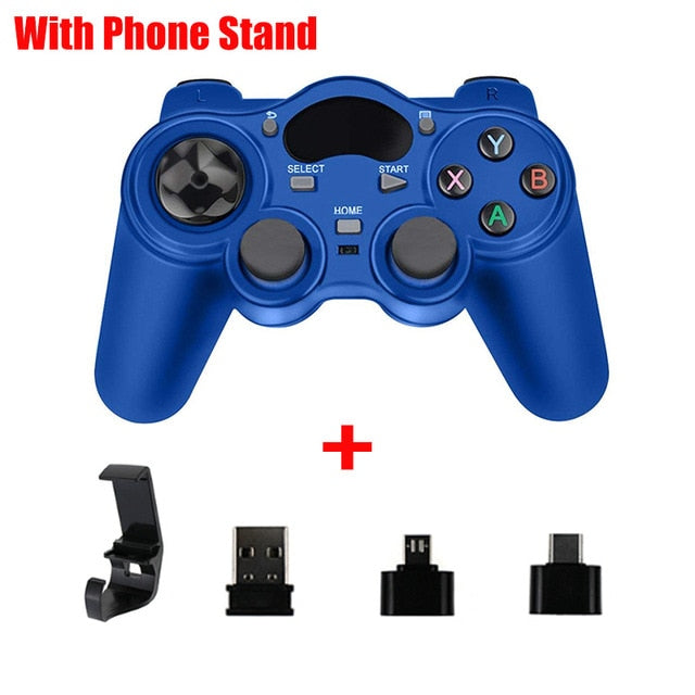 2.4 G Controller Gamepad Android Wireless Joystick Joypad with OTG Converter For PS3/Smart Phone For Tablet PC Smart TV Box - The Styky Shack