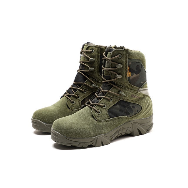 Botas militares de invierno otoño para hombre