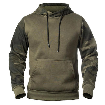 Sudaderas con capucha verde militar / camuflaje